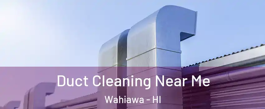  Duct Cleaning Near Me Wahiawa - HI