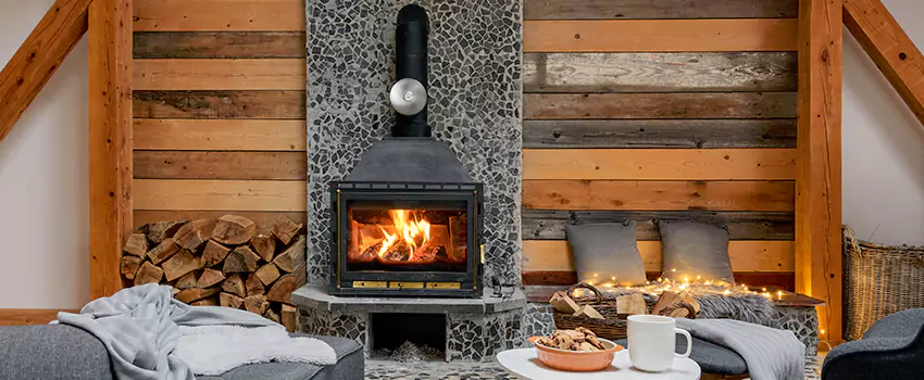 Thelin Hearth Products Direct Vent Gas Stove Fireplace Inspection in Wahiawa, Hawaii
