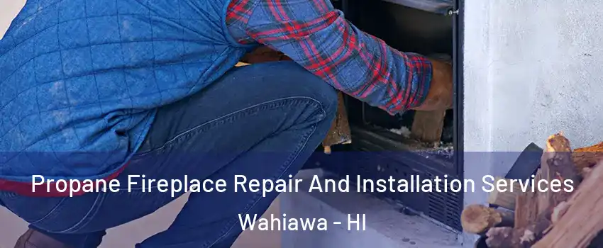  Propane Fireplace Repair And Installation Services Wahiawa - HI